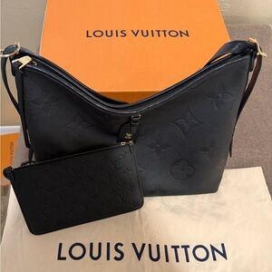 Louis Vuitton Black Carry All MM